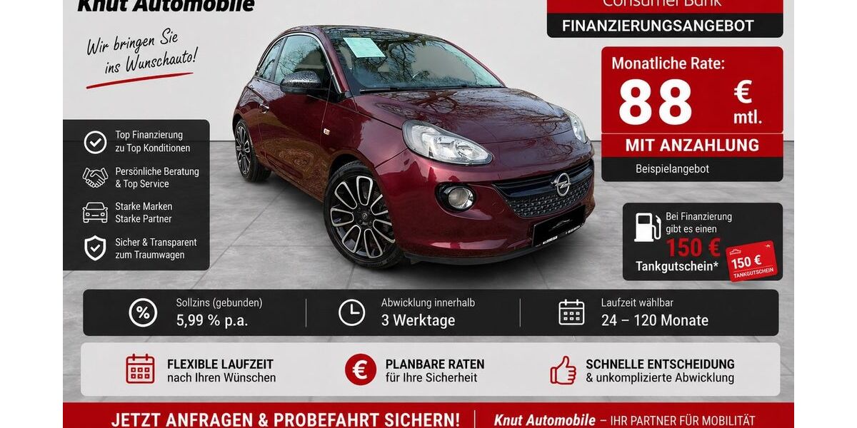 Opel Adam 75.999 km 6.999 &euro; Lübbecke 32312