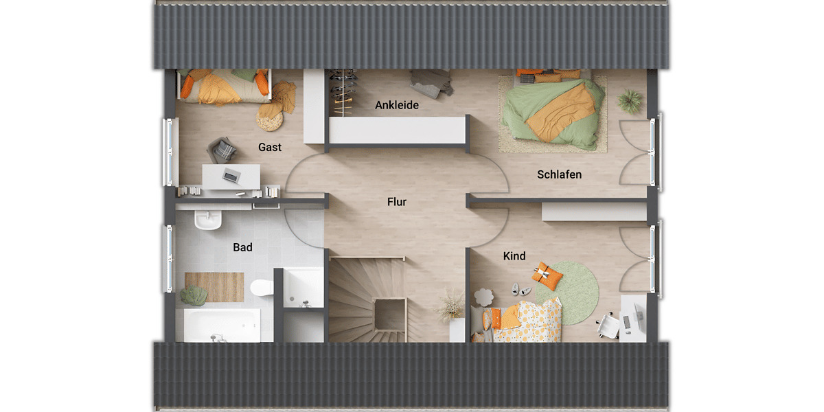 Einfamilienhaus Bünde Ahle - 5 Zimmer, 142 m&sup2;, 398.750&euro; | Angebot:26799283