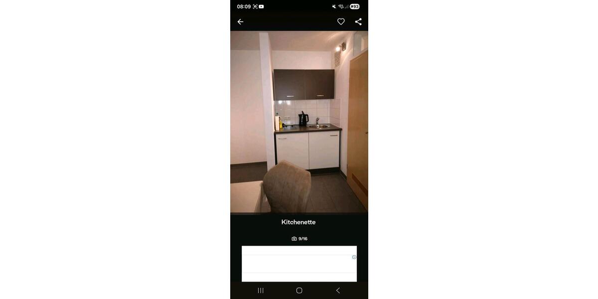 Erdgeschoßwohnung Minden Bärenkämpen - 1.5 Zimmer, 45 m&sup2;, 600&euro; | Angebot:26686408