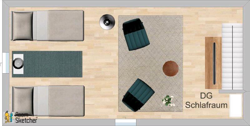 Dachgeschoßwohnung Minden Bölhorst - 2 Zimmer, 63 m&sup2;, 985&euro; | Angebot:25590263