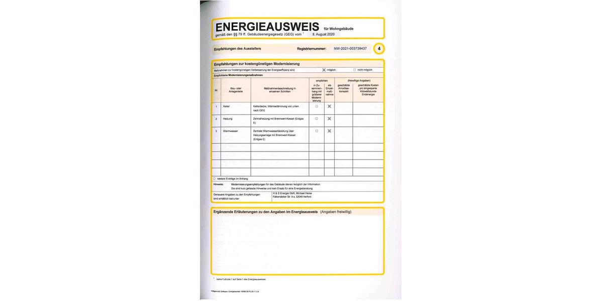Etagenwohnung Herford Falkendiek - 3 Zimmer, 70 m&sup2;, 159.000&euro; | Angebot:26186588