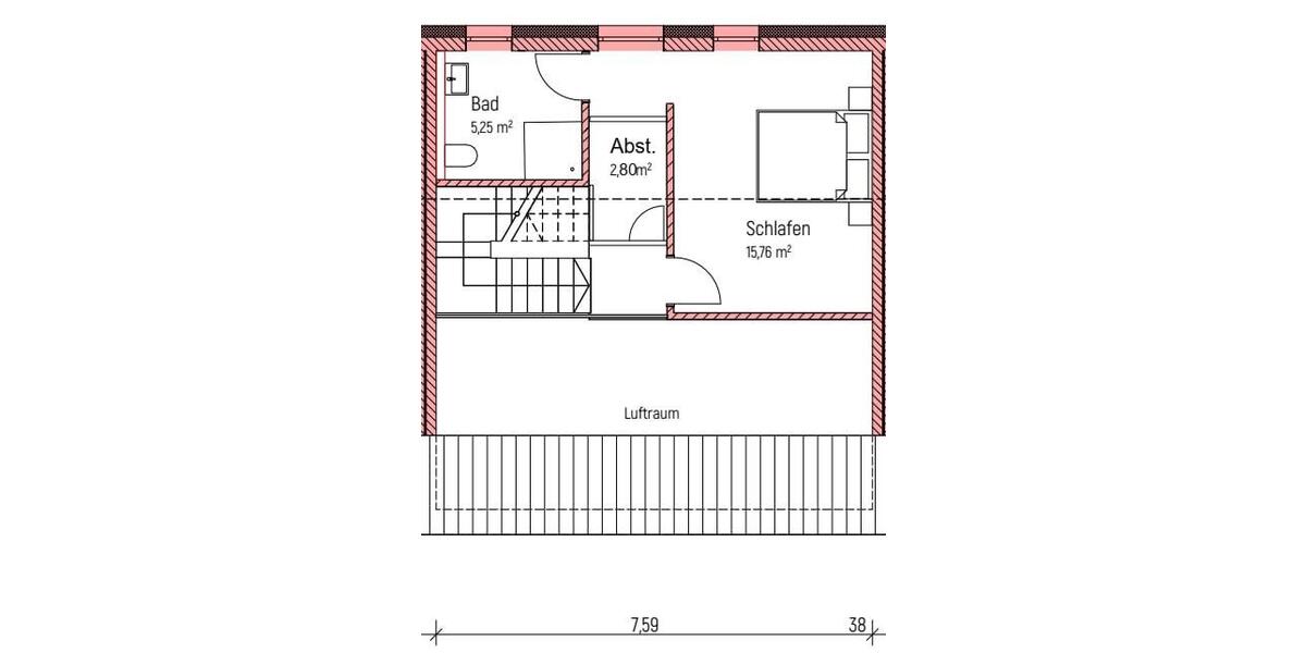 Maisonettenwohnung Minden Bärenkämpen - 3 Zimmer, 85 m&sup2;, 1.150&euro; | Angebot:26511229