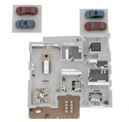 Erdgeschoßwohnung Bad Oeynhausen - 3 Zimmer, 153 m&sup2;, 1.375&euro; | Angebot:24493571