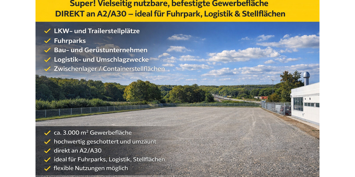 Gewerbeobjekt Bad Oeynhausen Rehme - 2&euro; | Angebot:25271472