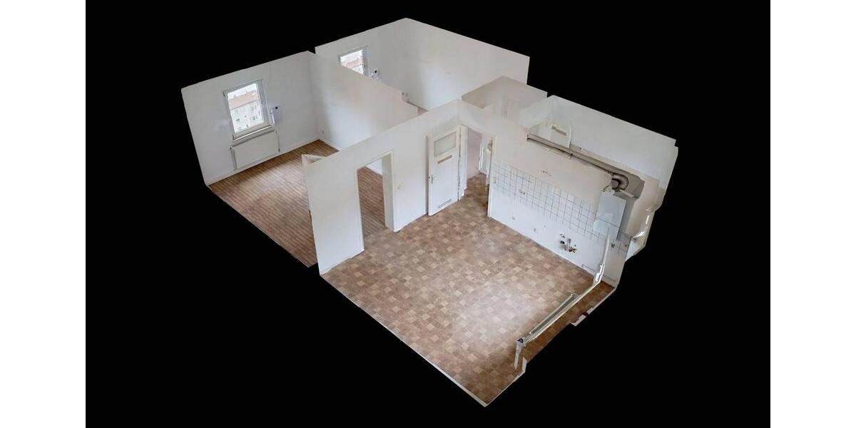 Erdgeschoßwohnung Minden - 2 Zimmer, 51 m&sup2;, 453&euro; | Angebot:25552162