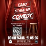 Easy Stand up Comedy | Buttjers Bar