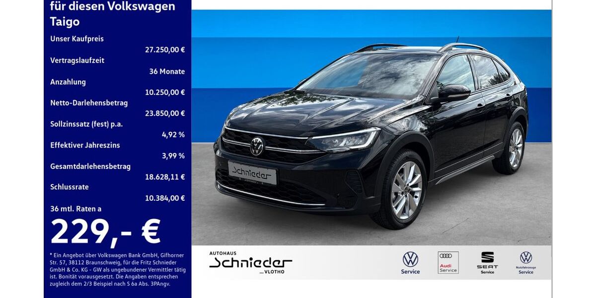 VW Taigo 9.822 km 27.250 &euro; Herford 32051