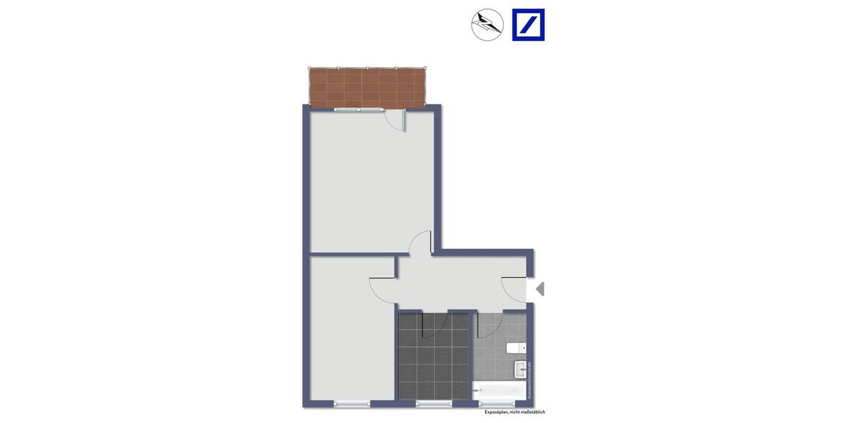 Etagenwohnung Obernkirchen - 2 Zimmer, 60 m&sup2;, 720&euro; | Angebot:26505263
