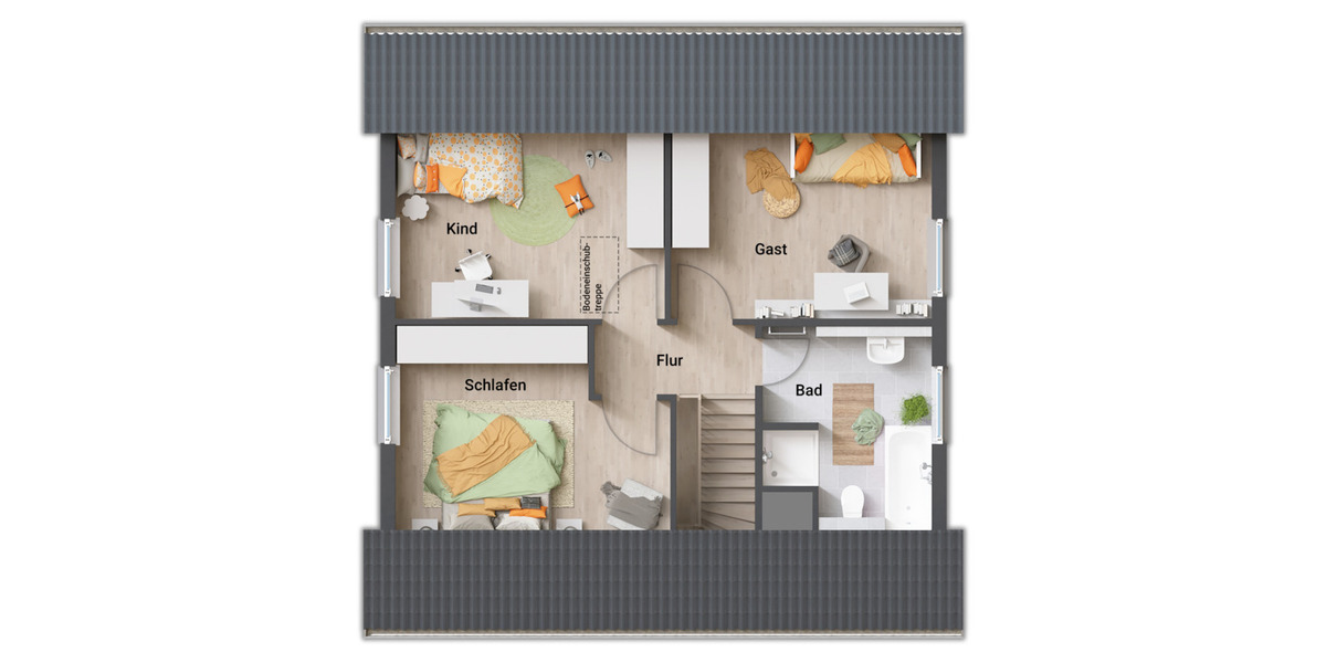 Einfamilienhaus Hessisch Oldendorf Segelhorst - 5 Zimmer, 119 m&sup2;, 334.450&euro; | Angebot:26042999