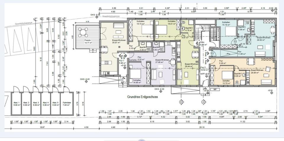 Erdgeschoßwohnung Lübbecke - 2 Zimmer, 62 m&sup2;, 620&euro; | Angebot:25195495