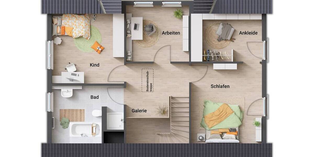 Einfamilienhaus Kirchlengern Klosterbauerschaft - 5 Zimmer, 158 m&sup2;, 405.250&euro; | Angebot:26629655