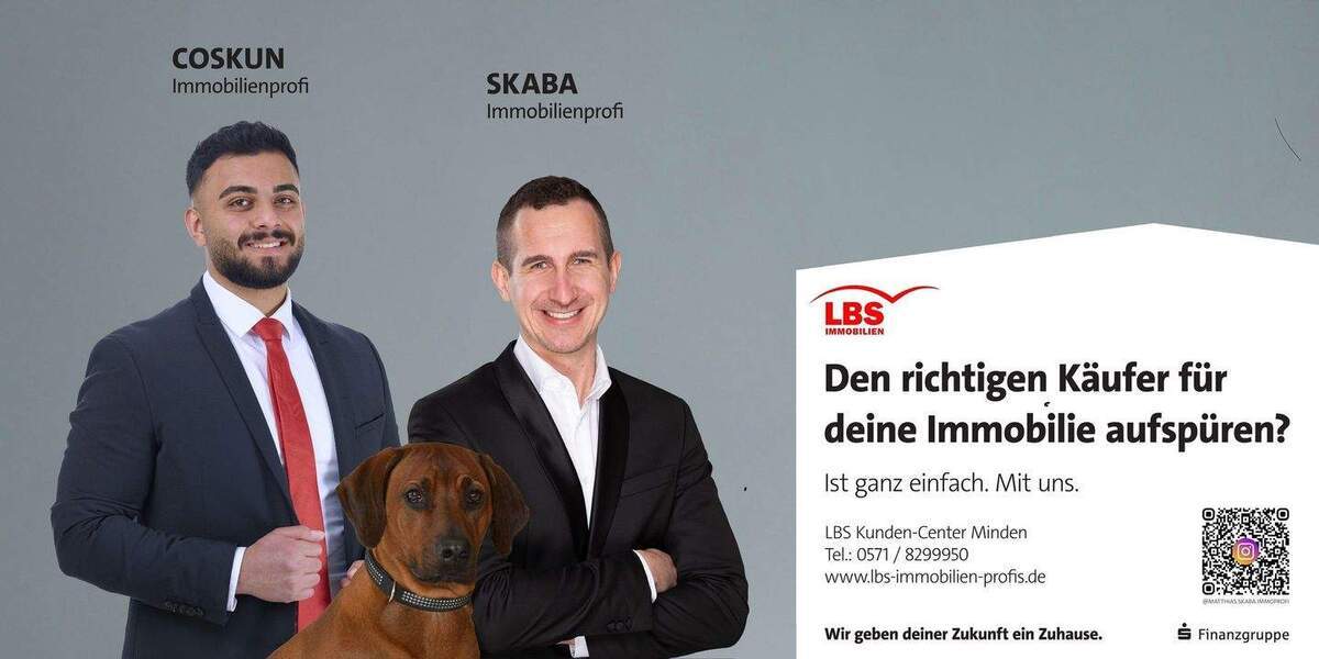 Etagenwohnung Minden Innenstadt - 3 Zimmer, 76 m&sup2;, 144.950&euro; | Angebot:25850180