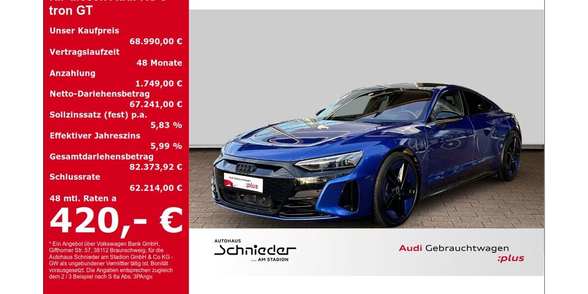 Audi RS e-tron GT 37.806 km 68.990 &euro; Herford 32052