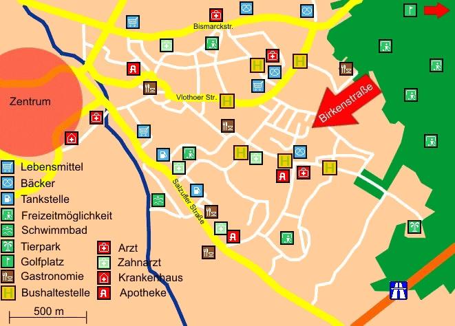 Etagenwohnung Herford Falkendiek - 4 Zimmer, 85 m&sup2;, 593&euro; | Angebot:25430663