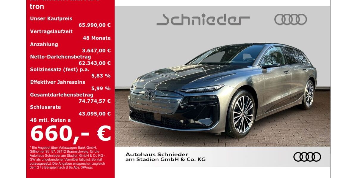 Audi A6 e-tron 25.500 km 65.990 &euro; Herford 32052