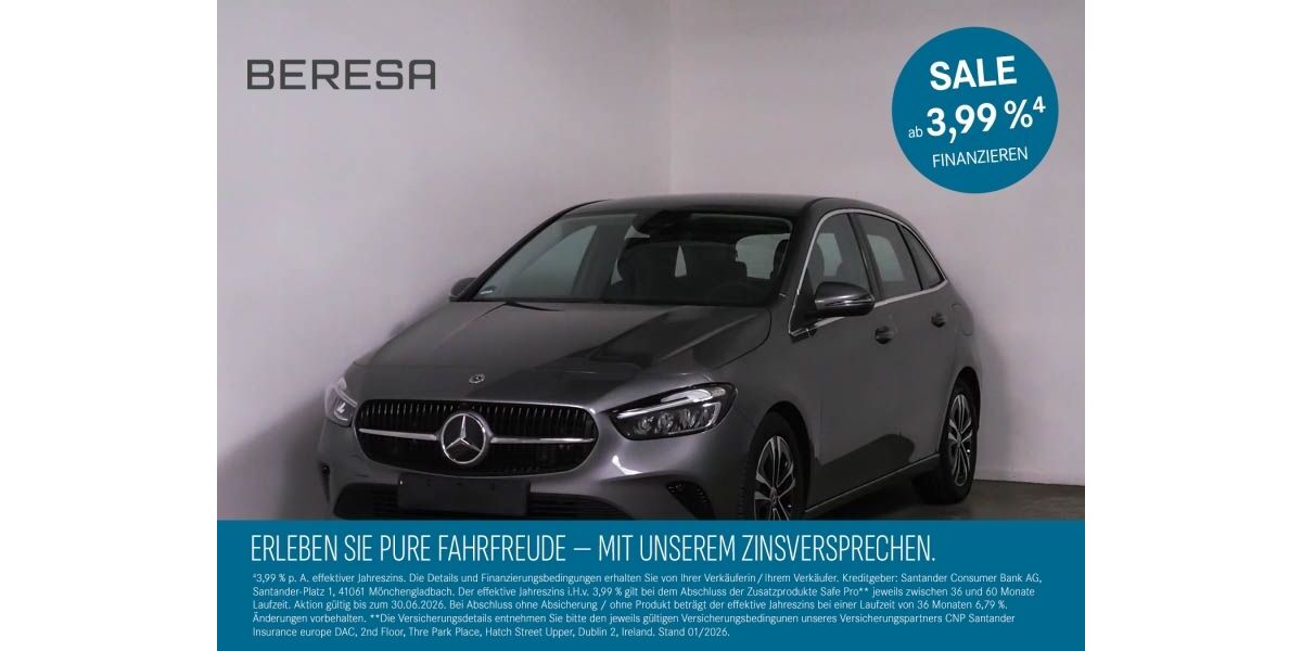 Mercedes-Benz B 180 3.951 km 29.830 &euro; Lemgo 32657