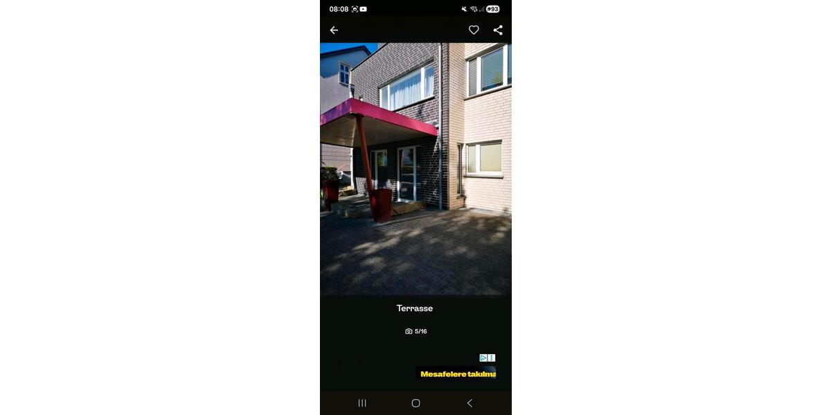 Erdgeschoßwohnung Minden Bärenkämpen - 1.5 Zimmer, 45 m&sup2;, 600&euro; | Angebot:26686408