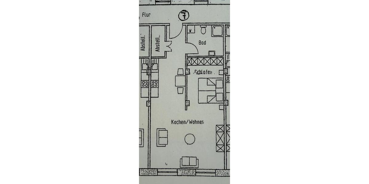Etagenwohnung Minden - 1 Zimmer, 63 m&sup2;, 650&euro; | Angebot:25255199