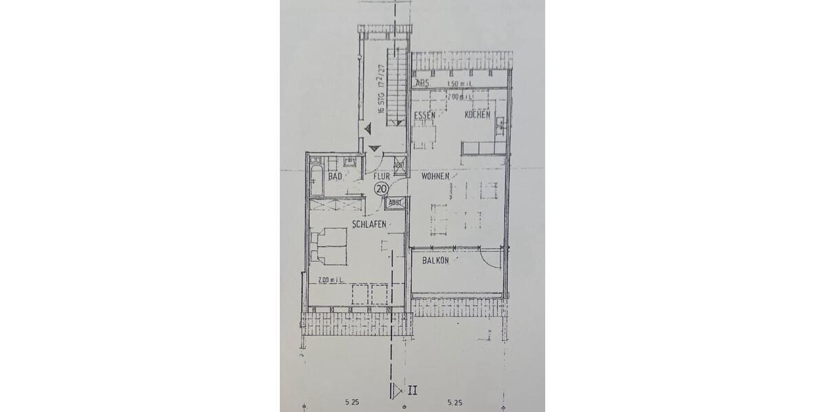 Dachgeschoßwohnung Porta Westfalica - 2 Zimmer, 81 m&sup2;, 210.000&euro; | Angebot:25150980