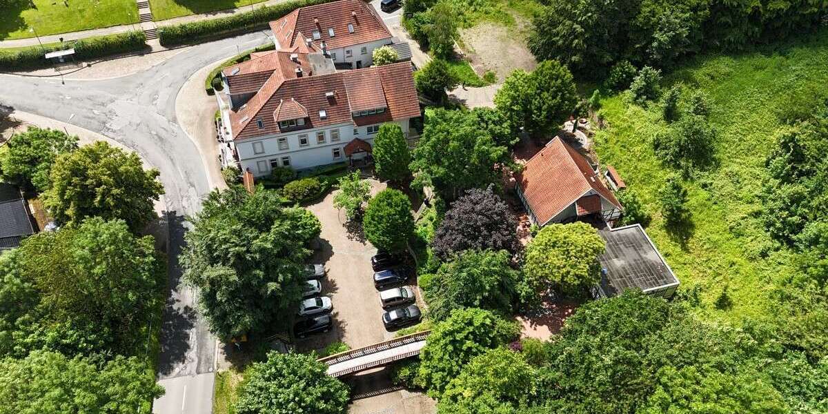 Etabliertes Hotel- & Gastro-Anwesen am Wiehengebirge umfassend modernisiert - Gewerbeobjekt Bad Oeynhausen Dehme | Angebot:27254367