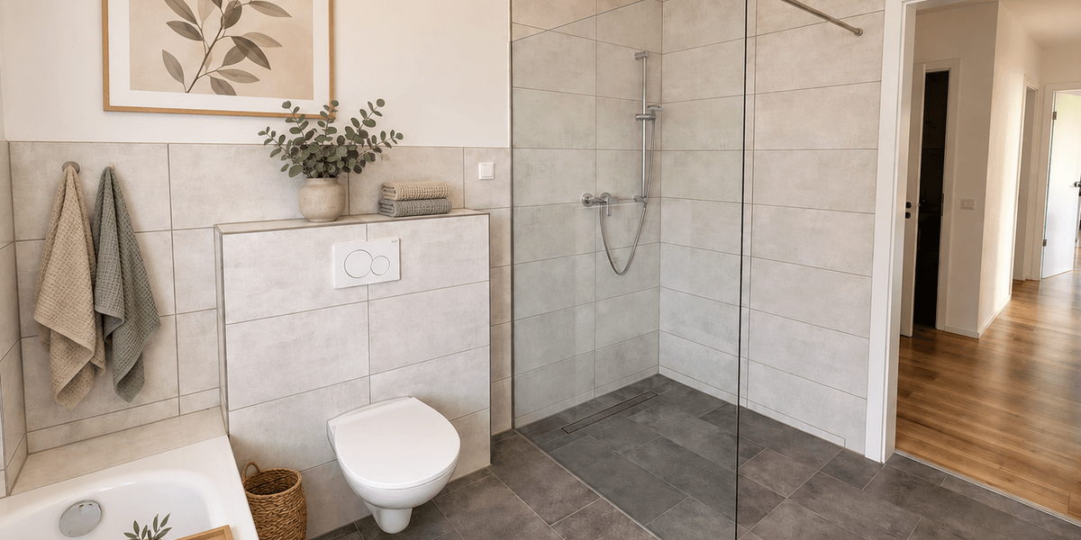 Barrierefreie moderne Erdgeschosswohnung mit Terrasse (KW40+) - Erdgeschoßwohnung Löhne | Angebot:27334113