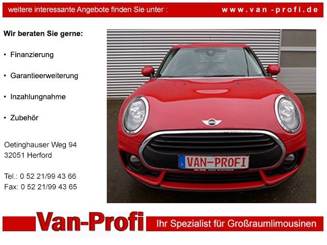 Mini One Clubman 58.200 km 13.900 &euro; Herford 32051