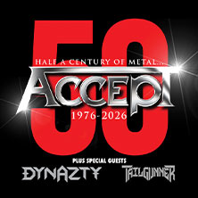 ACCEPT - 50th Anniversary Tour 2026 04.12.2026 Raiffeisen Halle im Gasometer
