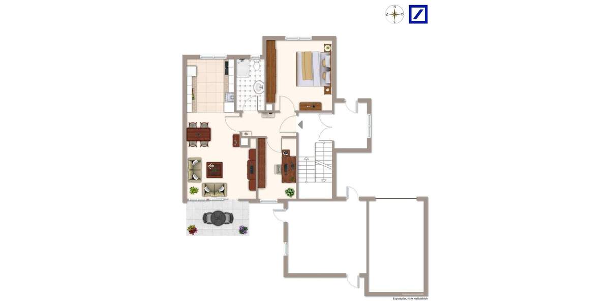 Etagenwohnung Hessisch Oldendorf Großenwieden - 3 Zimmer, 67 m&sup2;, 155.000&euro; | Angebot:25686792