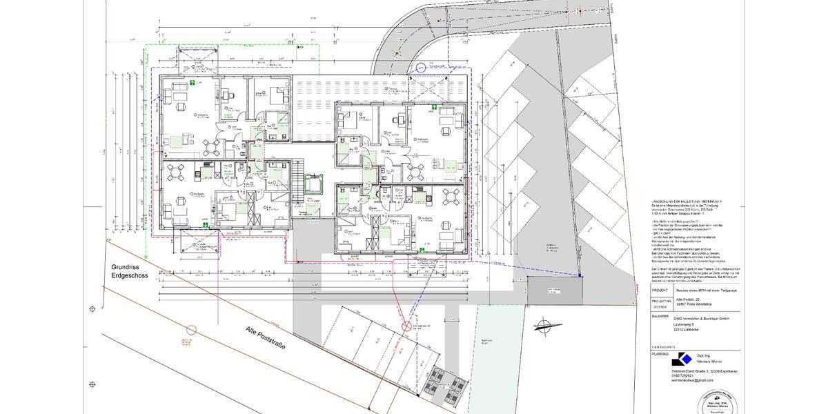 Erdgeschoßwohnung Porta Westfalica - 3 Zimmer, 88 m&sup2;, 1.220&euro; | Angebot:24373325