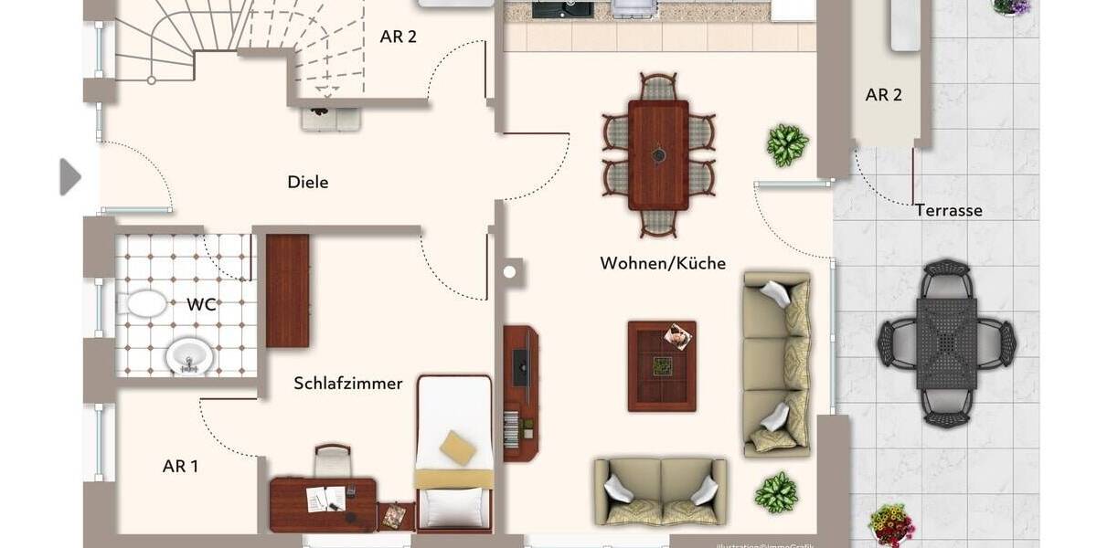 Doppelhaushälfte Löhne Obernbeck - 5 Zimmer, 135 m&sup2;, 270.000&euro; | Angebot:25685804