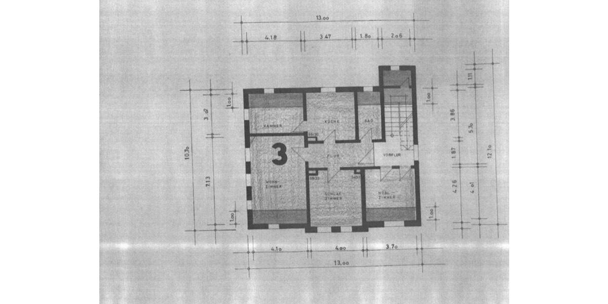 Dachgeschoßwohnung Bückeburg - 4 Zimmer, 104 m&sup2;, 227.000&euro; | Angebot:24655785