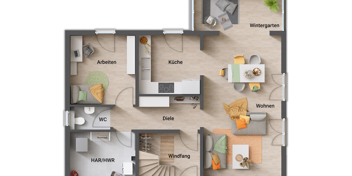 Einfamilienhaus Löhne Mennighüffen - 5 Zimmer, 142 m&sup2;, 373.750&euro; | Angebot:25986570