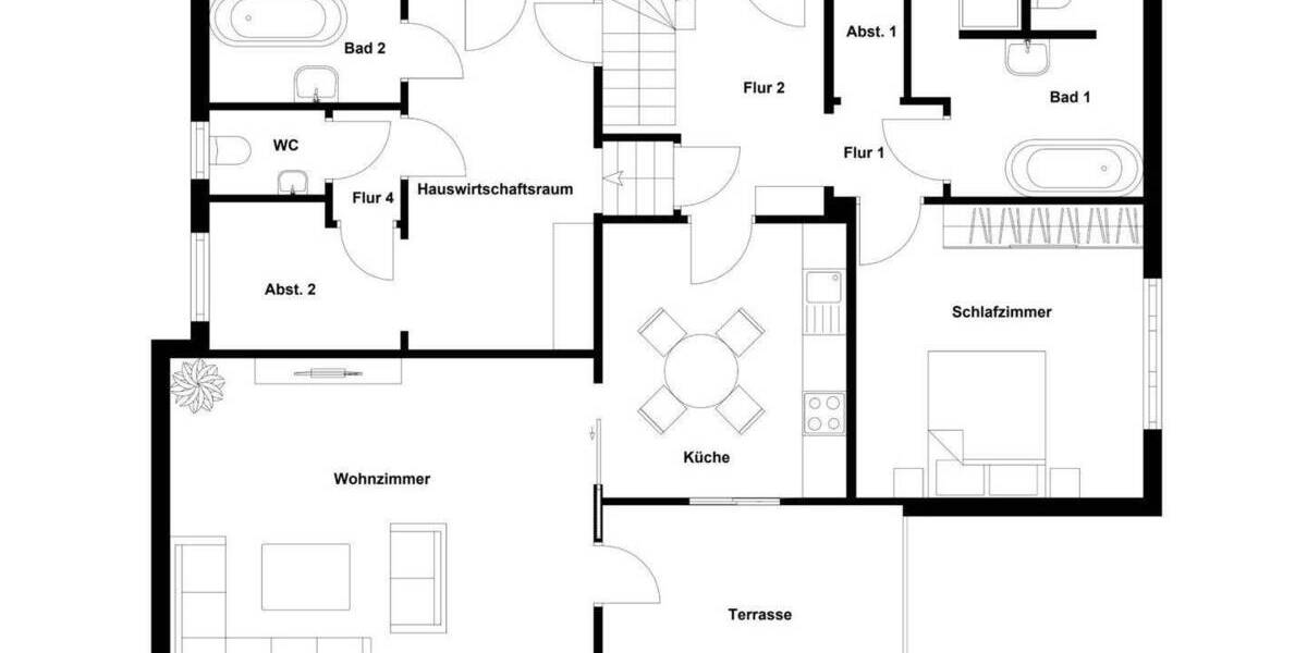 Einfamilienhaus Minden Dützen - 7 Zimmer, 203 m&sup2;, 399.000&euro; | Angebot:25738497