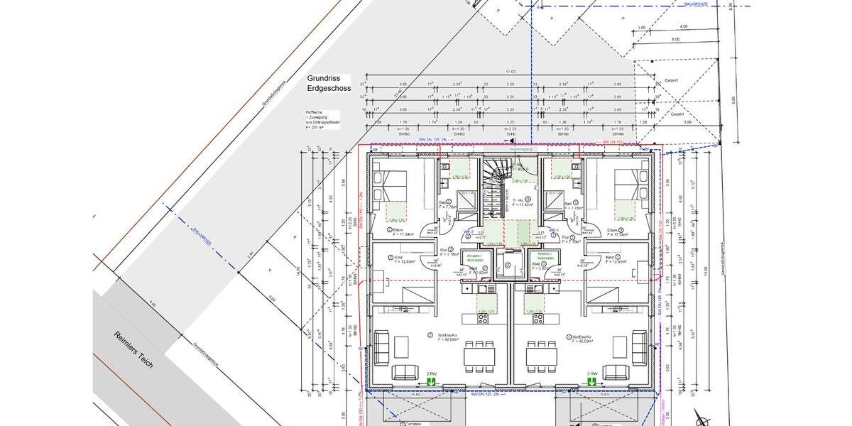 Erdgeschoßwohnung Hille - 3 Zimmer, 94 m&sup2;, 355.000&euro; | Angebot:25961801