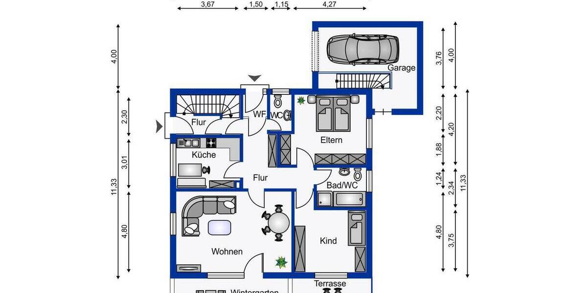 Mehrfamilienhaus, Wohnhaus Bünde Bustedt - 6 Zimmer, 195 m&sup2;, 398.000&euro; | Angebot:26176454