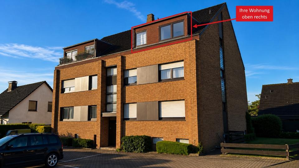 Dachgeschoßwohnung Bünde - 3 Zimmer, 78 m&sup2;, 159.000&euro; | Angebot:26865124