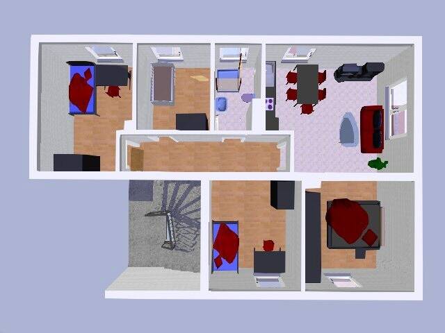 Etagenwohnung Minden Innenstadt - 4 Zimmer, 67 m&sup2;, 1.075&euro; | Angebot:26256837