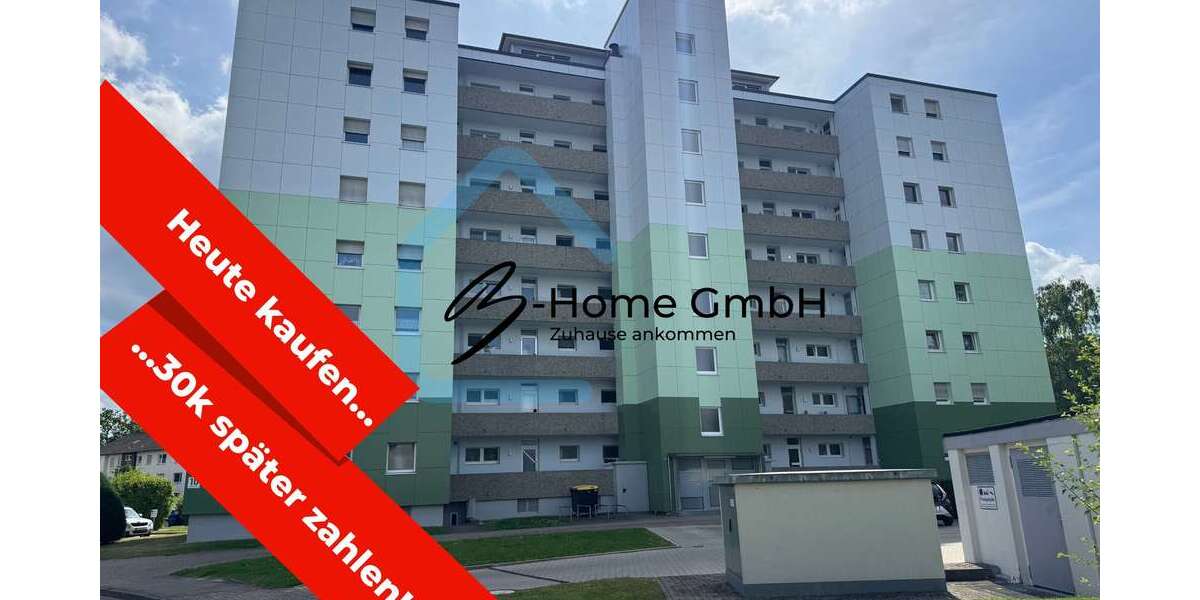 Etagenwohnung Minden Bärenkämpen - 2 Zimmer, 55 m&sup2;, 97.000&euro; | Angebot:27049976