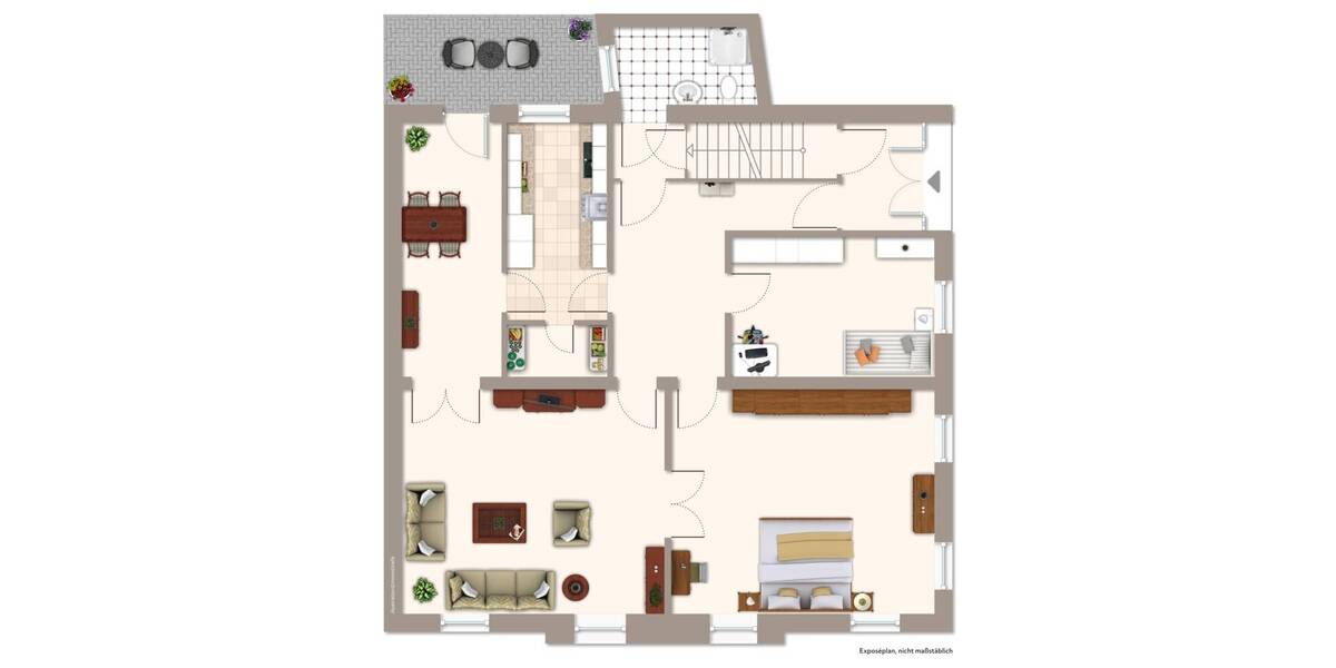 Etagenwohnung Stolzenau - 4 Zimmer, 118 m&sup2;, 109.000&euro; | Angebot:26306270