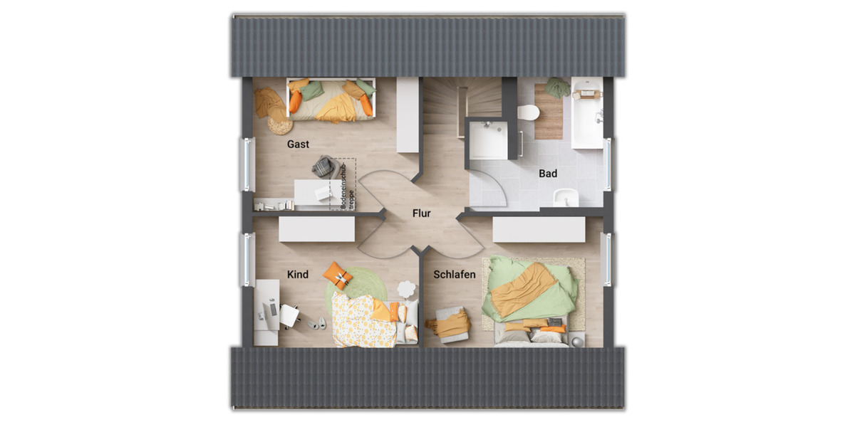 Einfamilienhaus Extertal Bösingfeld - 4 Zimmer, 114 m&sup2;, 272.350&euro; | Angebot:26220582