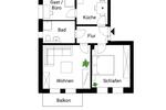 Etagenwohnung Bad Salzuflen - 3 Zimmer, 62 m&sup2;, 670&euro; | Angebot:25988803