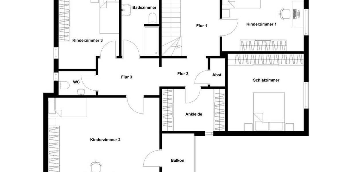 Einfamilienhaus Minden Dützen - 7 Zimmer, 203 m&sup2;, 399.000&euro; | Angebot:25738497