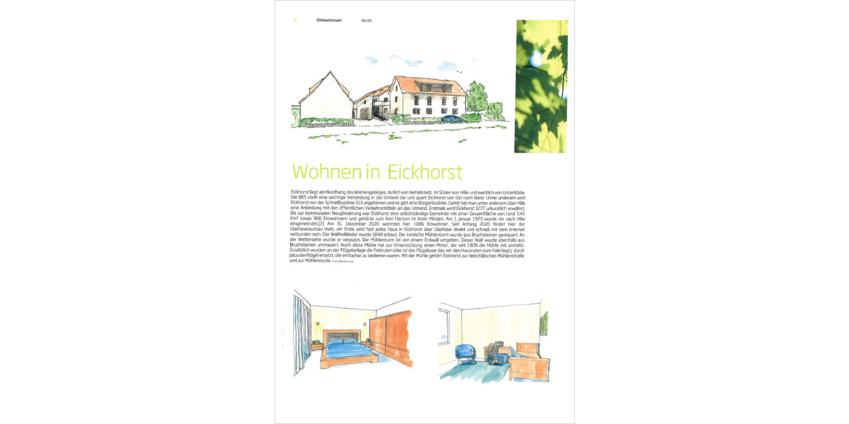 Erdgeschoßwohnung Lübbecke - 2 Zimmer, 50 m&sup2;, 750&euro; | Angebot:24977011