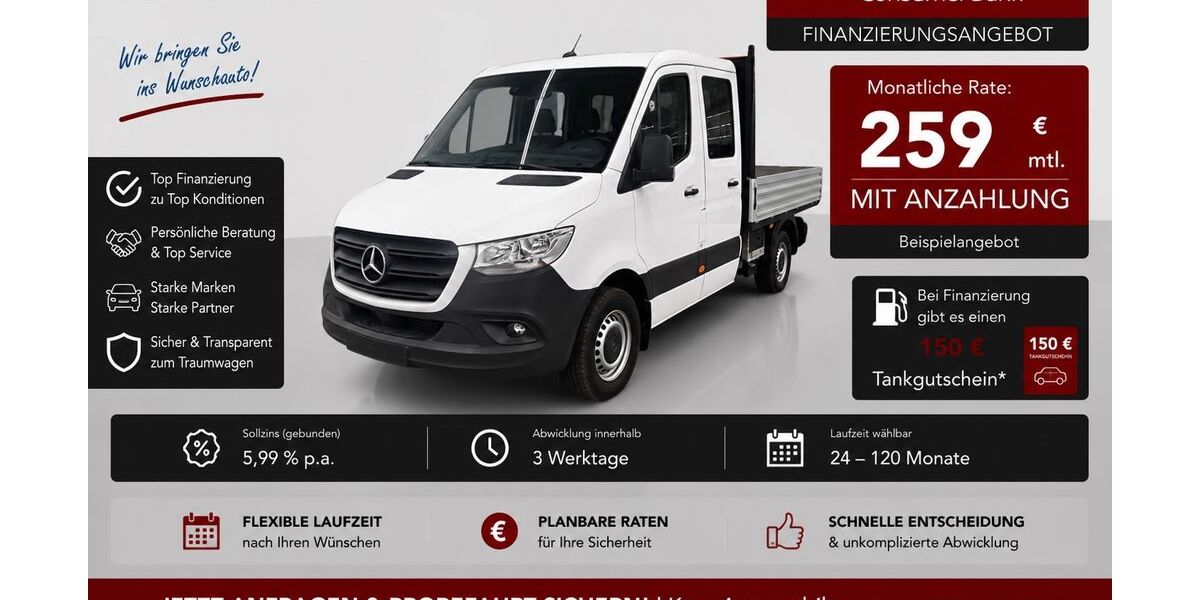Mercedes-Benz Sprinter 97.899 km 27.999 &euro; Lübbecke 32312
