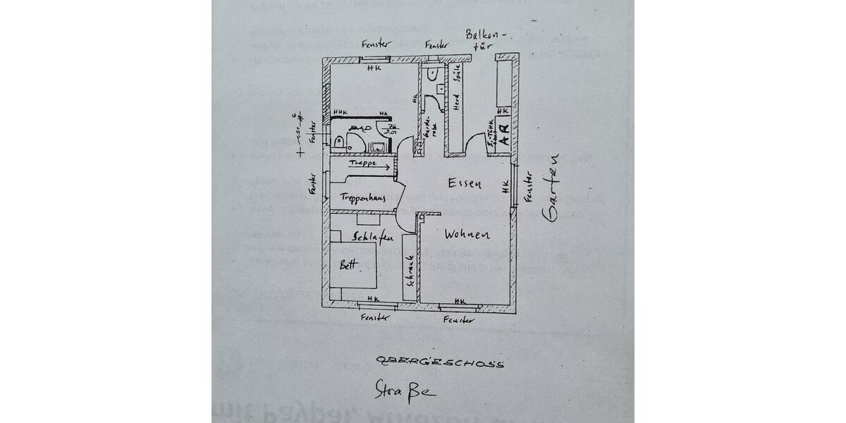 Etagenwohnung Herford Diebrock - 2 Zimmer, 1 m&sup2;, 695&euro; | Angebot:25936374