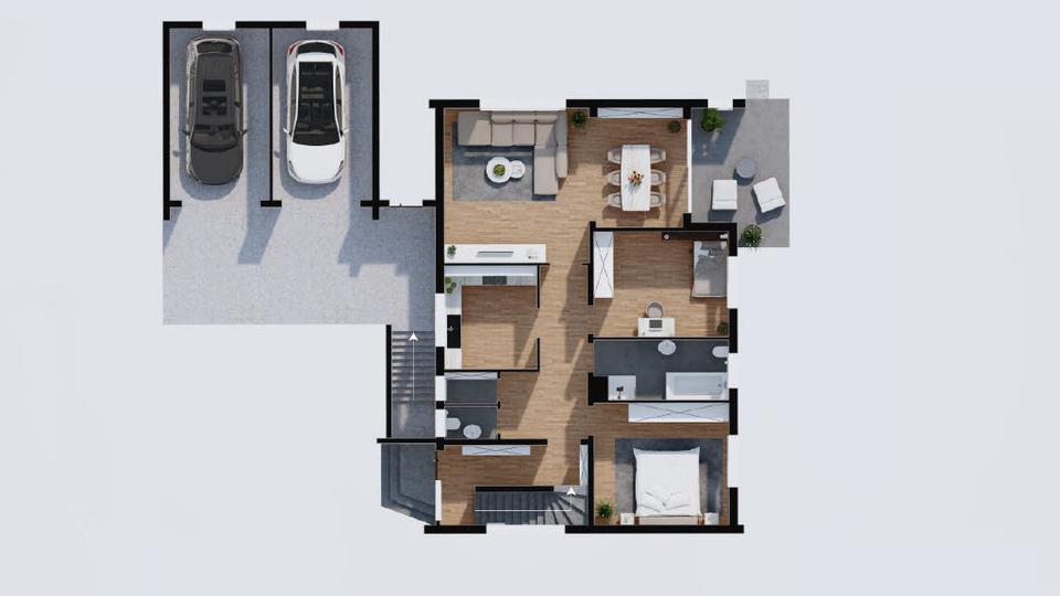 Etagenwohnung Minden Bärenkämpen - 3 Zimmer, 95 m&sup2;, 875&euro; | Angebot:26646858