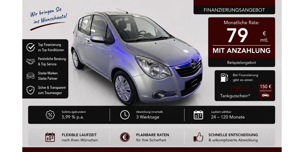 Opel Agila 94.500 km 6.999 &euro; Lübbecke 32312
