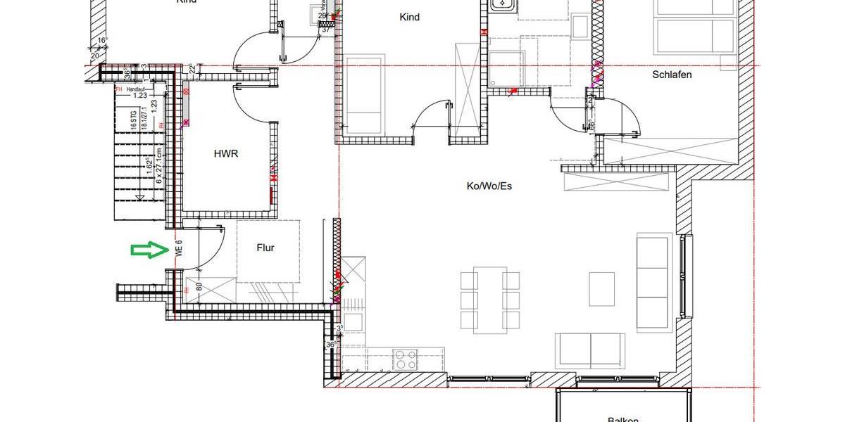 Etagenwohnung Lemgo - 4 Zimmer, 126 m&sup2;, 1.200&euro; | Angebot:24426906