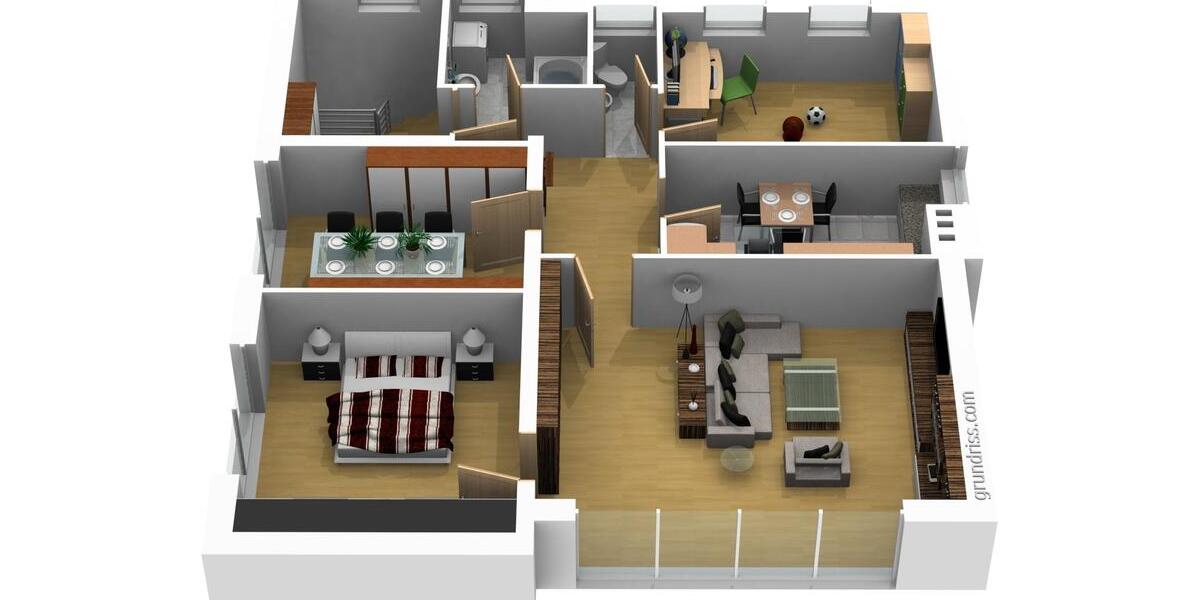 Etagenwohnung Hille - 4 Zimmer, 95 m&sup2;, 750&euro; | Angebot:24781984