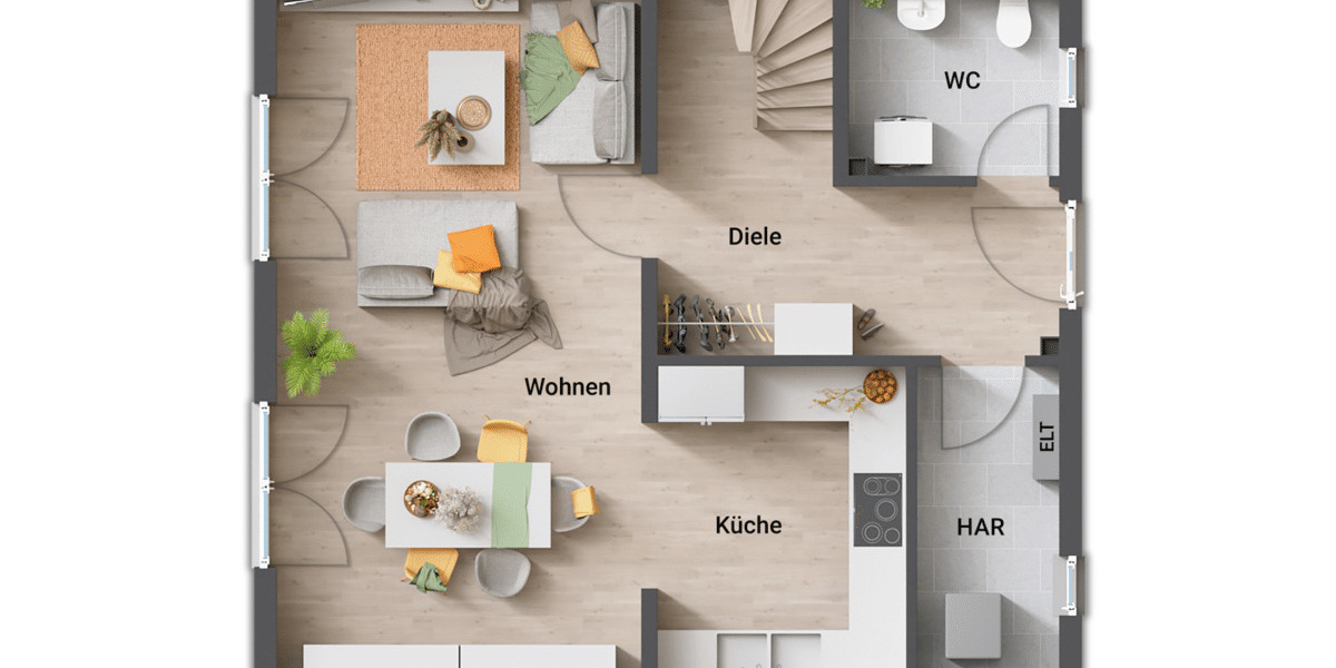 Einfamilienhaus Extertal Bösingfeld - 4 Zimmer, 114 m&sup2;, 272.350&euro; | Angebot:26853069